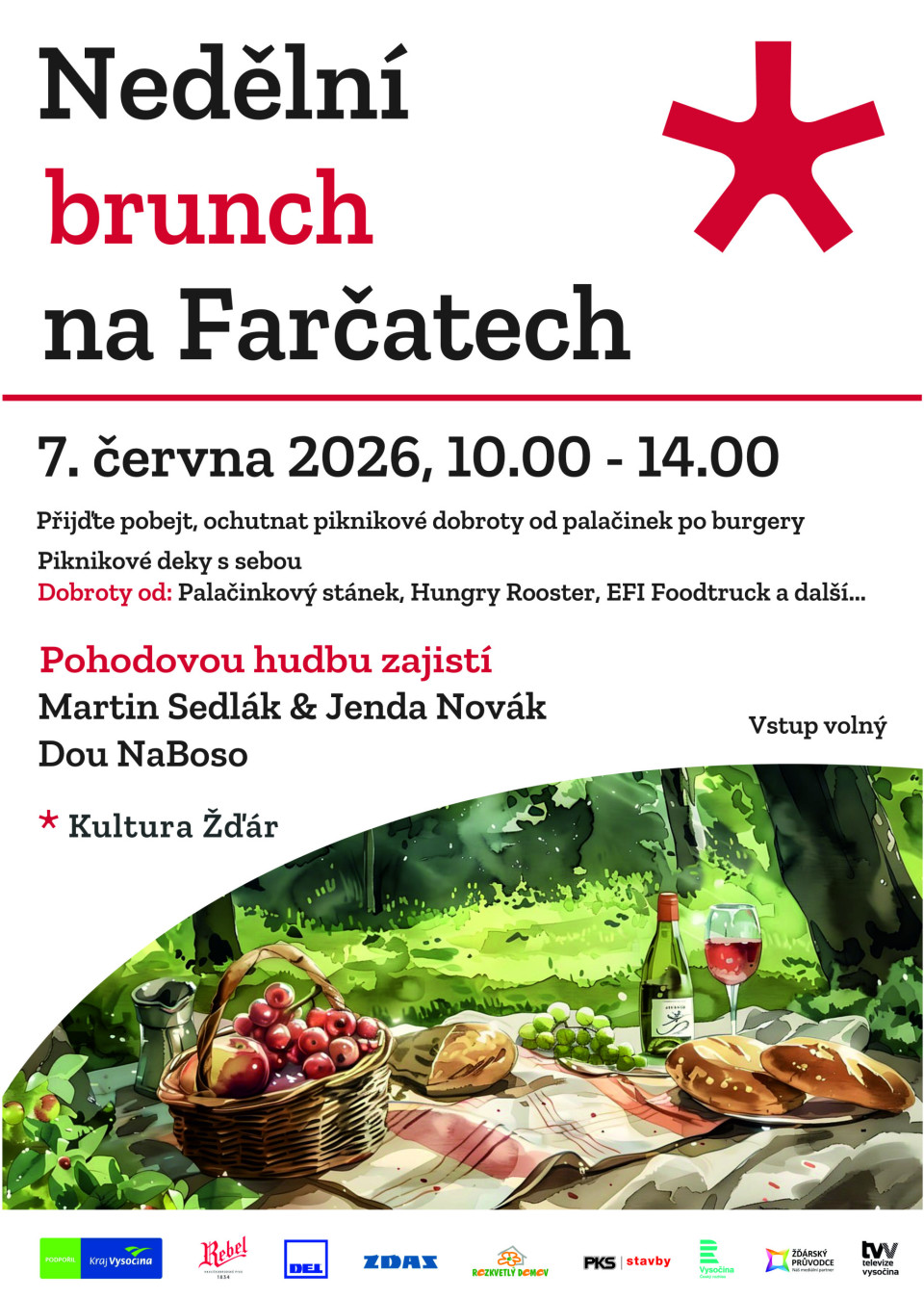 Nedělní brunch na Farčatech
