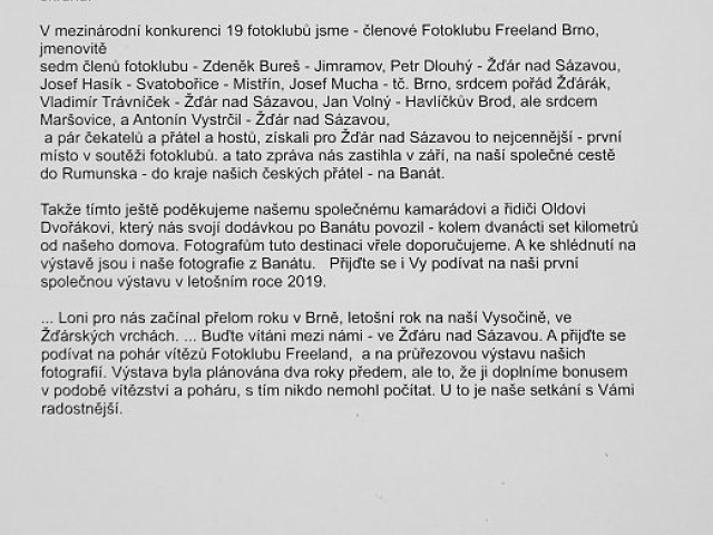 FOTOGRAFIE - FREELAND BRNO