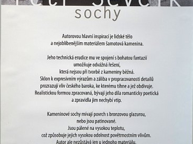 JAN HANUŠ / obrazy - PETR ŠEVČÍK / keramika