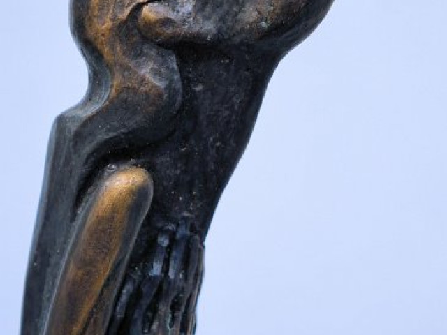 JIŘÍ NETÍK - DŘEVO/BRONZ