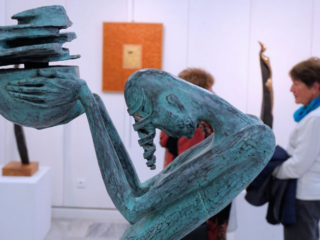 JIŘÍ NETÍK - DŘEVO/BRONZ