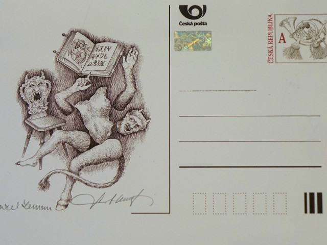 KLUB FILATELISTŮ - KAREL ZEMAN - Grafika / známková tvorba