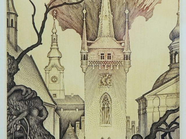 KLUB FILATELISTŮ - KAREL ZEMAN - Grafika / známková tvorba