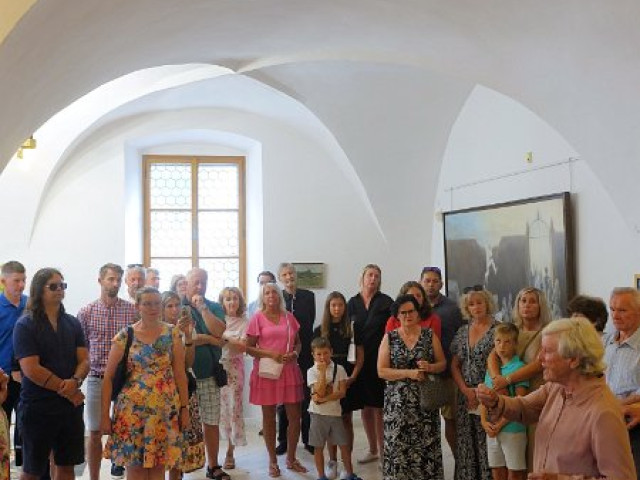 ,,Na věky tvůj, na věky svůj“ Jiří Vincenc Slavíček - olejomalba