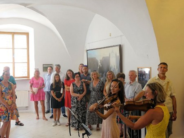 ,,Na věky tvůj, na věky svůj“ Jiří Vincenc Slavíček - olejomalba