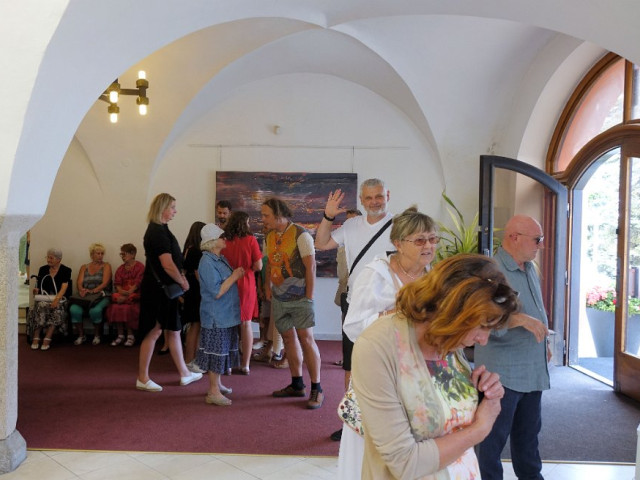 ,,Na věky tvůj, na věky svůj“ Jiří Vincenc Slavíček - olejomalba
