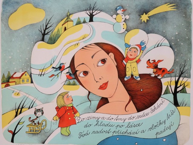 Vlasta Švejdová ilustrace/obrazy