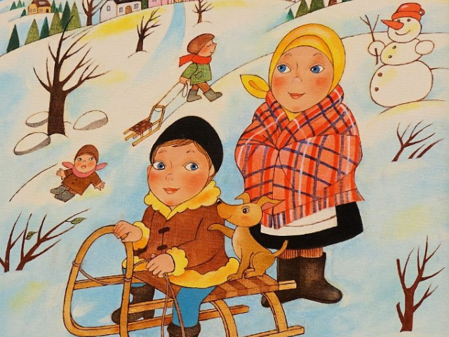 Vlasta Švejdová ilustrace/obrazy
