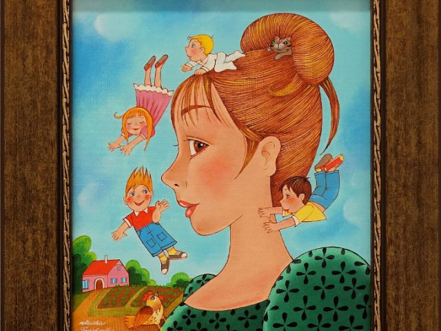 Vlasta Švejdová ilustrace/obrazy