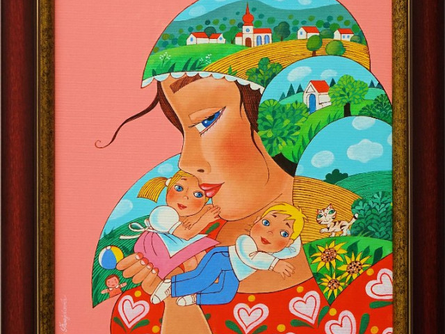 Vlasta Švejdová ilustrace/obrazy