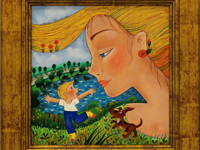 Vlasta Švejdová ilustrace/obrazy