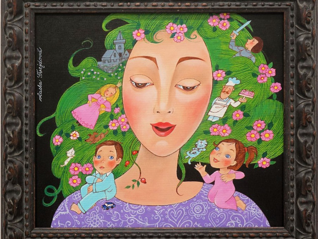 Vlasta Švejdová ilustrace/obrazy