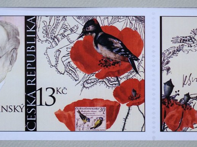 MARINA RICHTEROVÁ / GRAFIKA - VÝSTAVA KLUBU FILATELISTŮ
