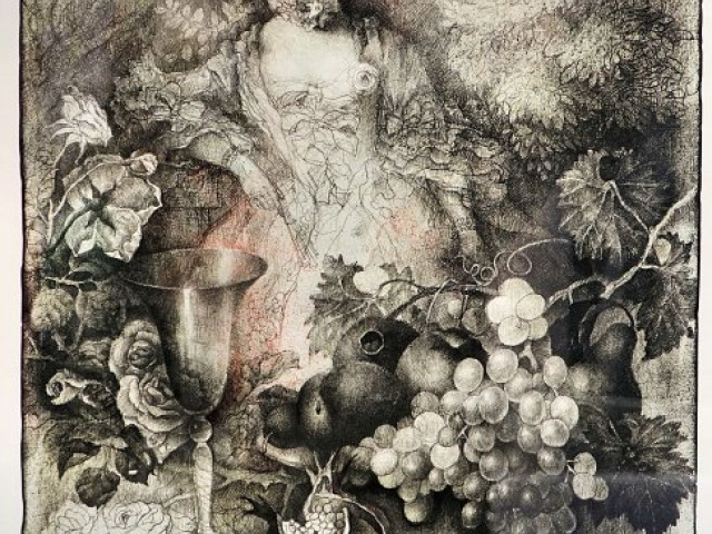 MARINA RICHTEROVÁ / GRAFIKA - VÝSTAVA KLUBU FILATELISTŮ