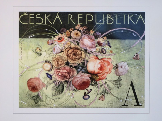 MARINA RICHTEROVÁ / GRAFIKA - VÝSTAVA KLUBU FILATELISTŮ